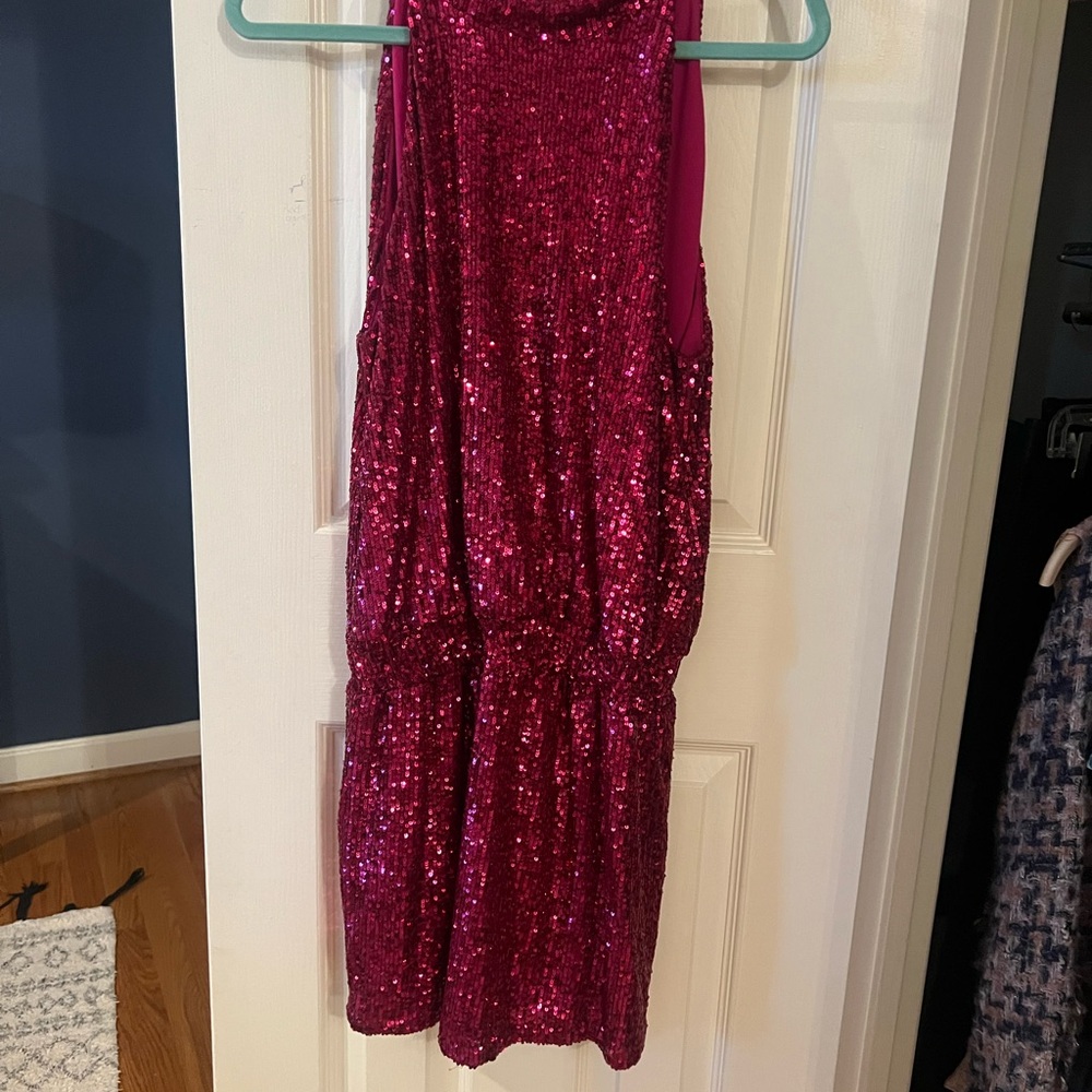 Generation Love Pink Sequin Mini Dress